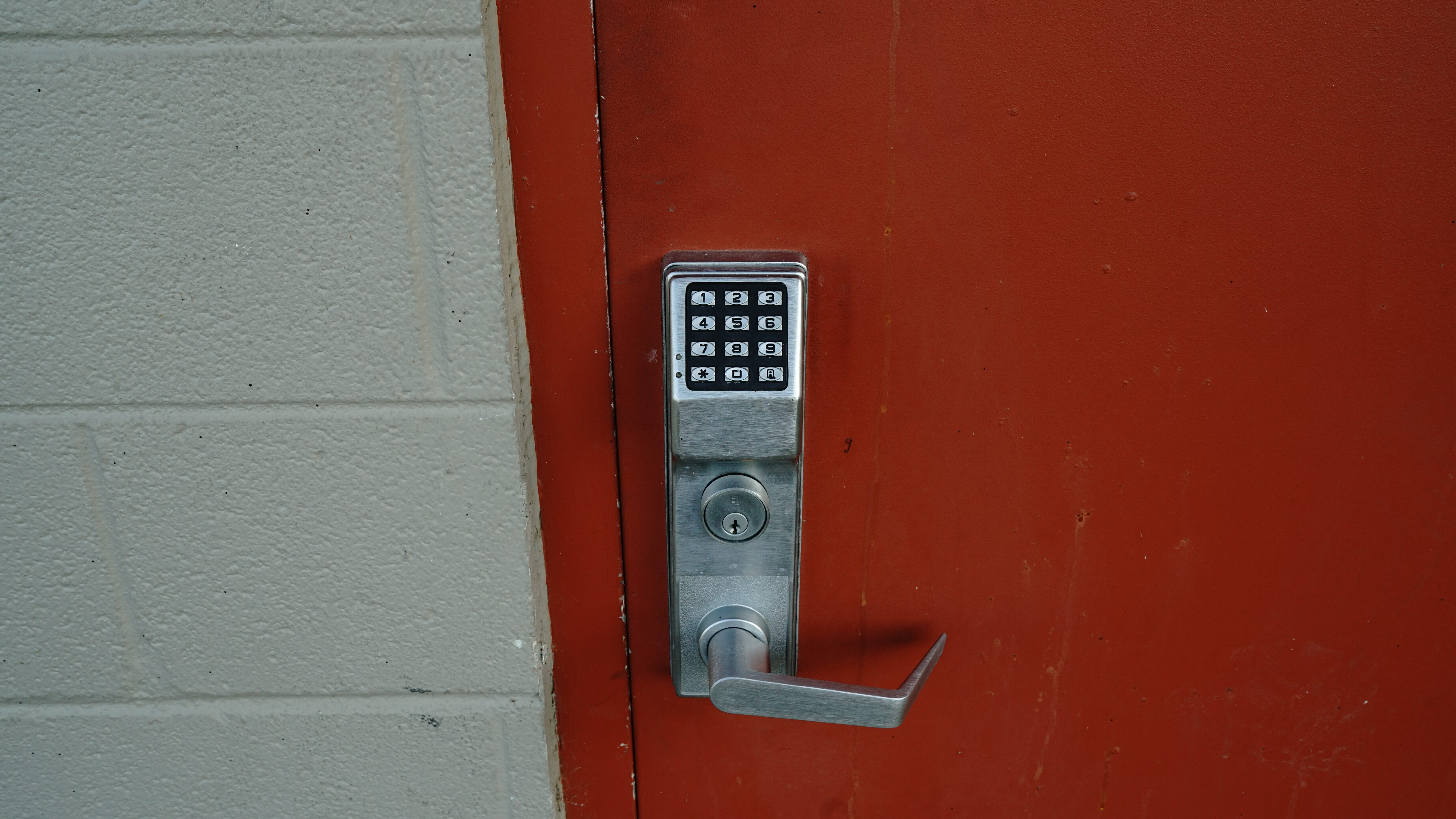 Keypad door access